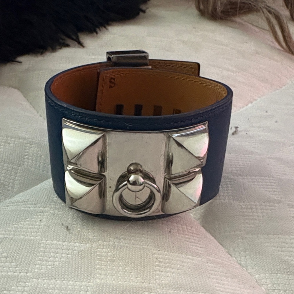 Hermes Tan Leather Accessory